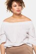 Blouse Carmen, ligne A, demi-manches