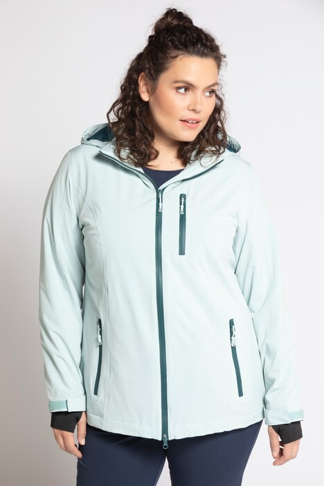 HYPRAR Funktionsjacke, Kapuze, 2-Wege-Zipper, Baukastensystem