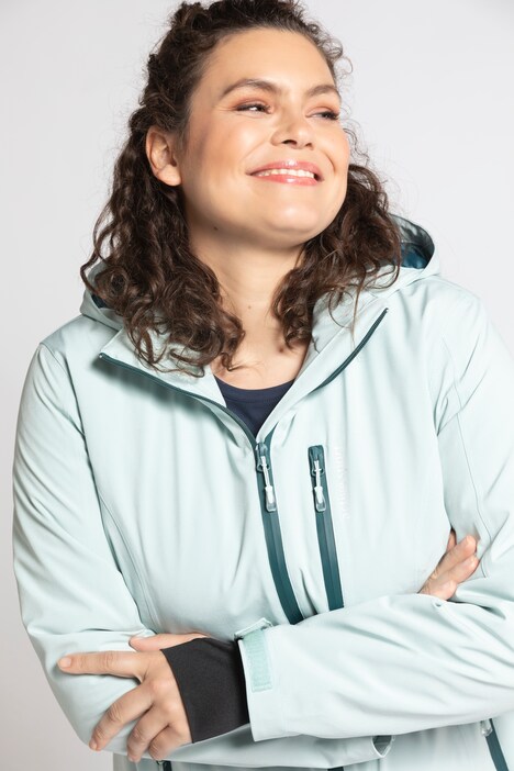 HYPRAR Funktionsjacke, Kapuze, 2-Wege-Zipper, Baukastensystem