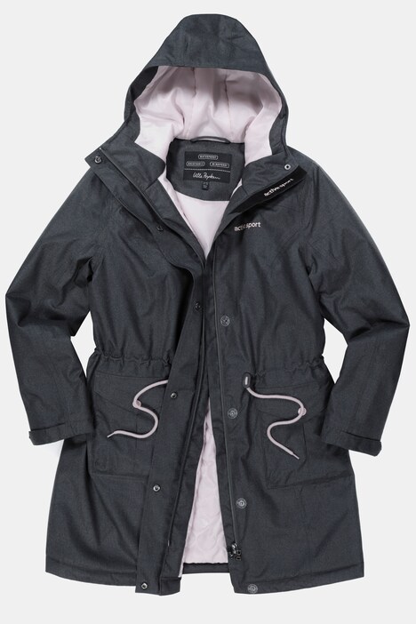 4 in 1 Triple Function Zip Out Reversible Lined Parka