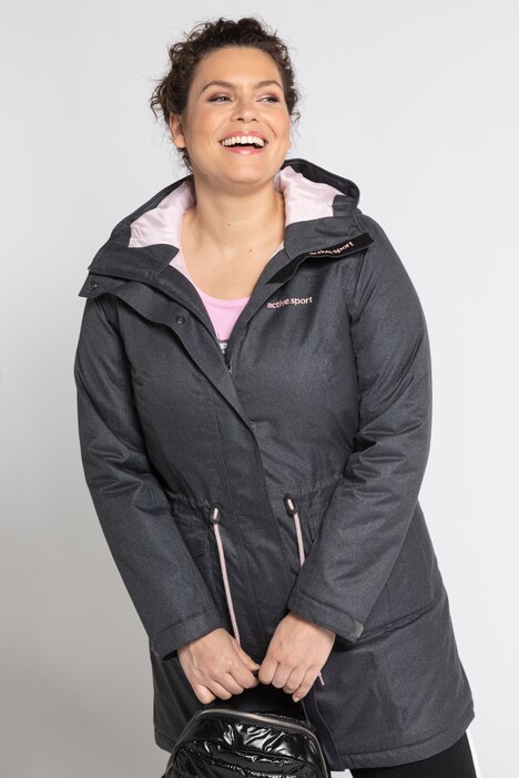 4 in 1 Triple Function Zip Out Reversible Lined Parka