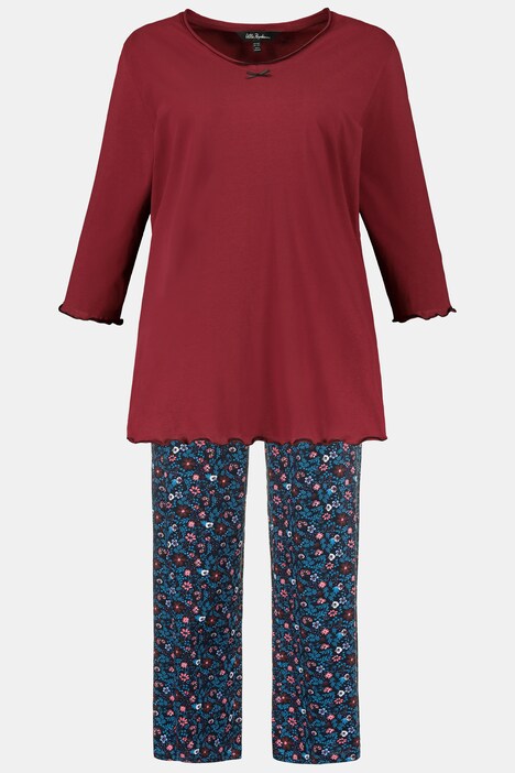 Eco Cotton Autumn Floral Pajama Set