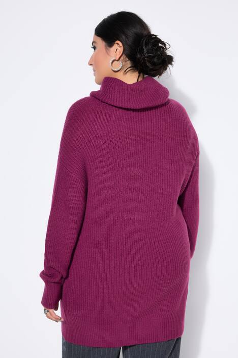 Trui, oversized, colkraag