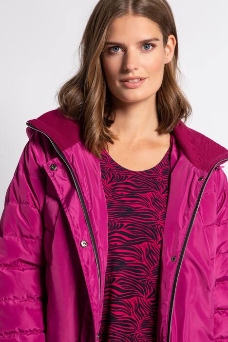 Steppjacke, wasserabweisend, elastische Tunnelzüge, selection