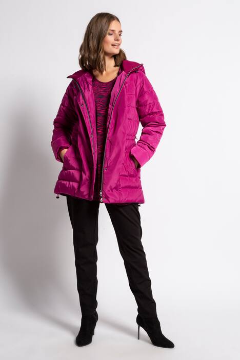 Steppjacke, wasserabweisend, elastische Tunnelzüge, selection