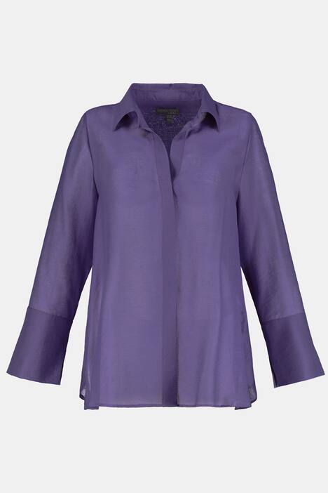 Bluse, Hemdkragen, Langarm, selection