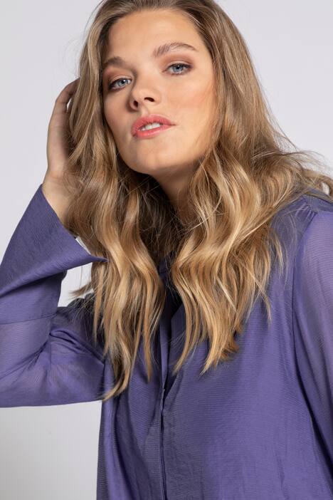 Bluse, Hemdkragen, Langarm, selection