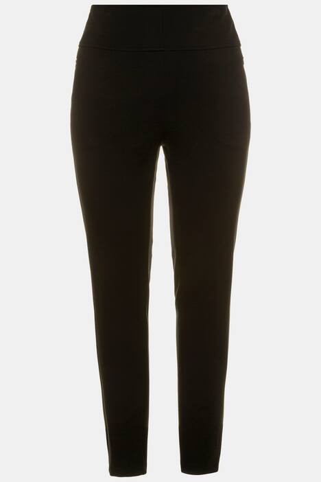 Jerseyhose Sienna, teilelastischer Bund, schmales Bein, selection