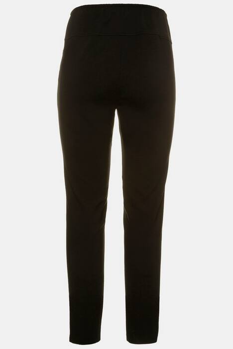 Jerseyhose Sienna, teilelastischer Bund, schmales Bein, selection