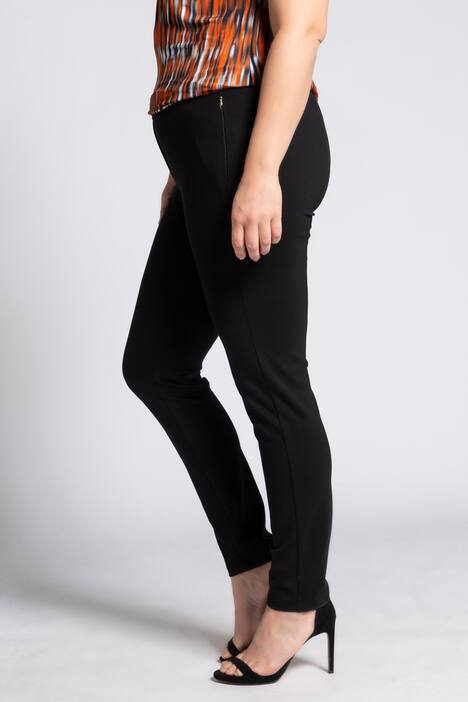 Jerseyhose Sienna, teilelastischer Bund, schmales Bein, selection