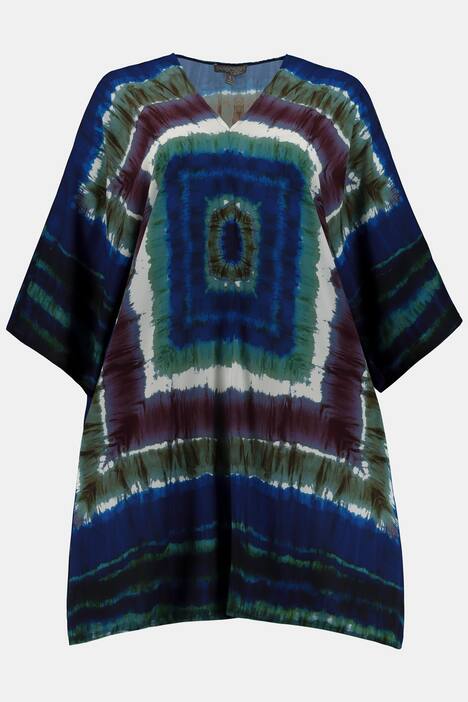 Tunika, oversized, Crepe, Batik-Design, selection