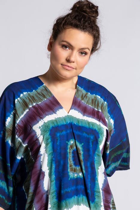 Tunika, oversized, Crepe, Batik-Design, selection