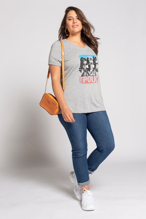 T-Shirt, Motiv The Police, Classic, reine Baumwolle