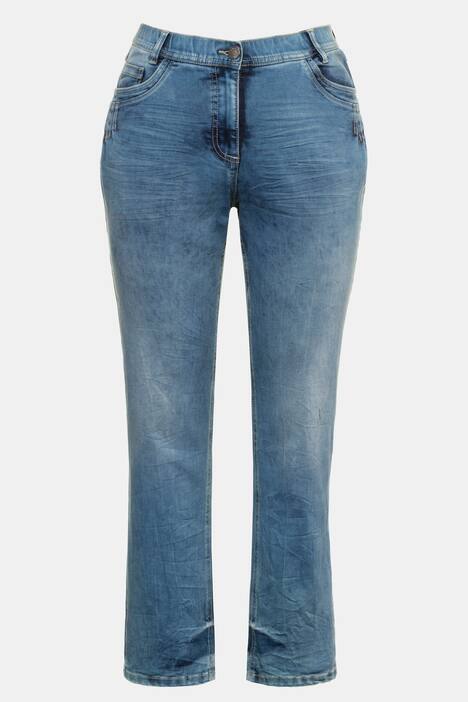 Jeans Sammy, Waschung, Steppfalten, konisches Bein
