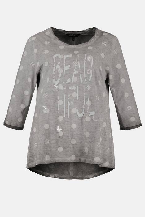 Shirt, Motiv BEAUTIFUL, Classic, Pailletten, 3/4-Arm