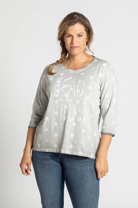 Shirt, Motiv BEAUTIFUL, Classic, Pailletten, 3/4-Arm