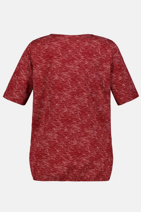 Eco Cotton Hanger Print Round Neck Tee