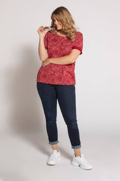 Eco Cotton Hanger Print Round Neck Tee