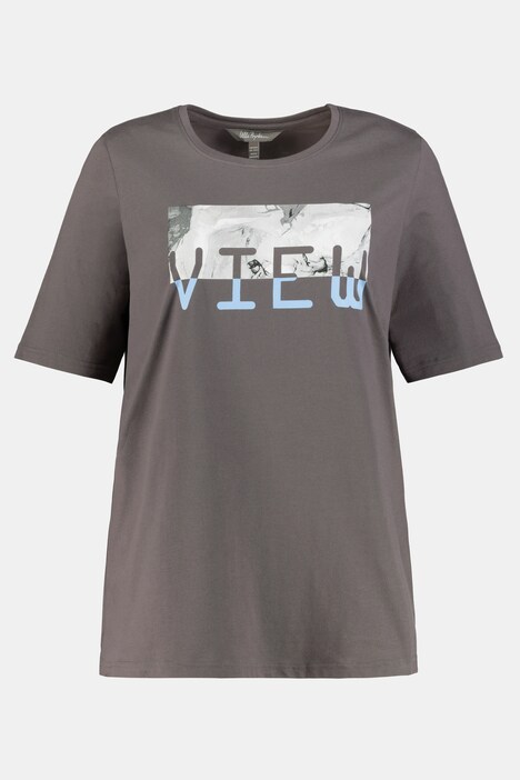T-Shirt, Motiv VIEW, Classic, reine Baumwolle