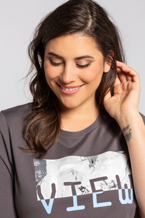 T-Shirt, Motiv VIEW, Classic, reine Baumwolle