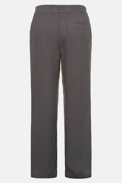 Elastic Waist Wide Leg Mary Fit Pants