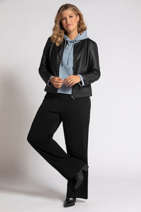 Sweatshirt, Kapuze, Langarm, hinten länger