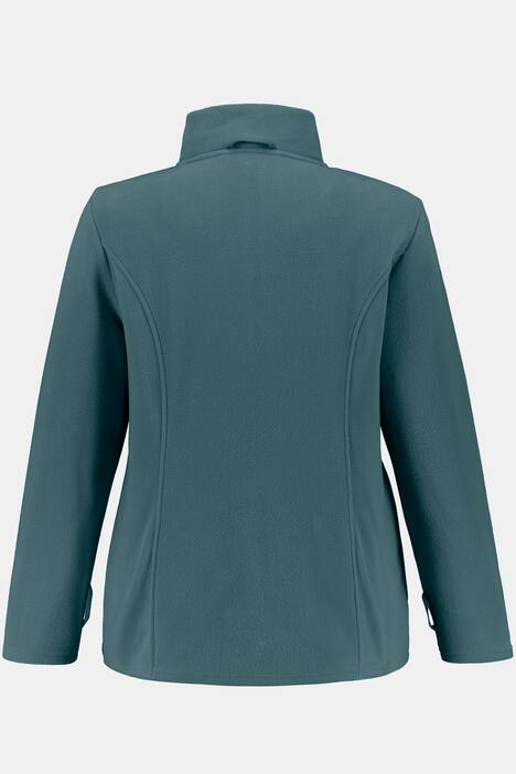 Fleecejacke, Baukasten-Modell, Stehkragen