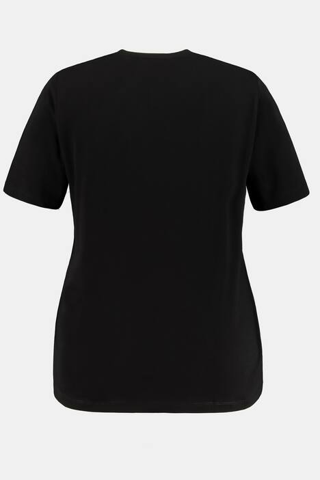 T-Shirt, grafisches Motiv, Classic, Metallic-Effekt