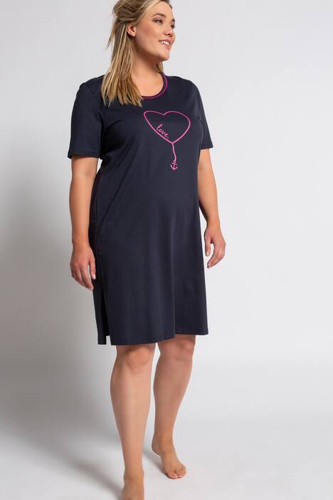2 Pack of Eco Cotton Sleep Tees - Dots, Solid