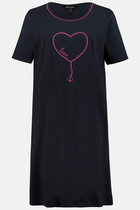 2 Pack of Eco Cotton Sleep Tees - Dots, Solid