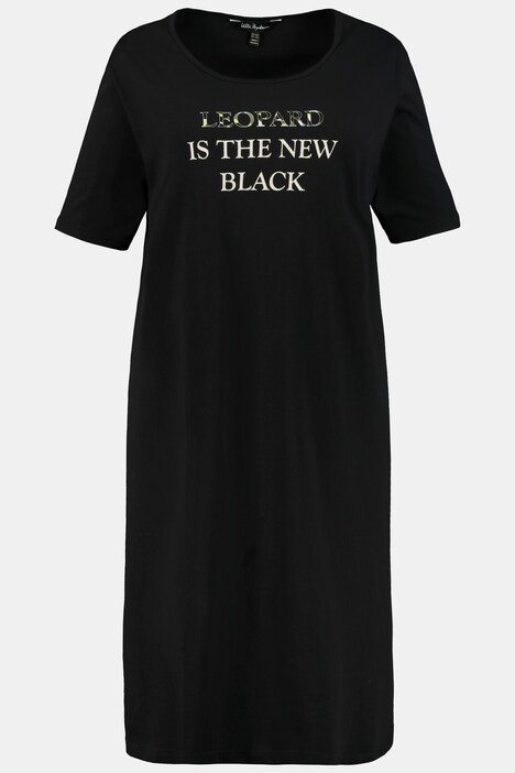 Bigshirts, 2er-Pack, Leo/Statement, Biobaumwolle