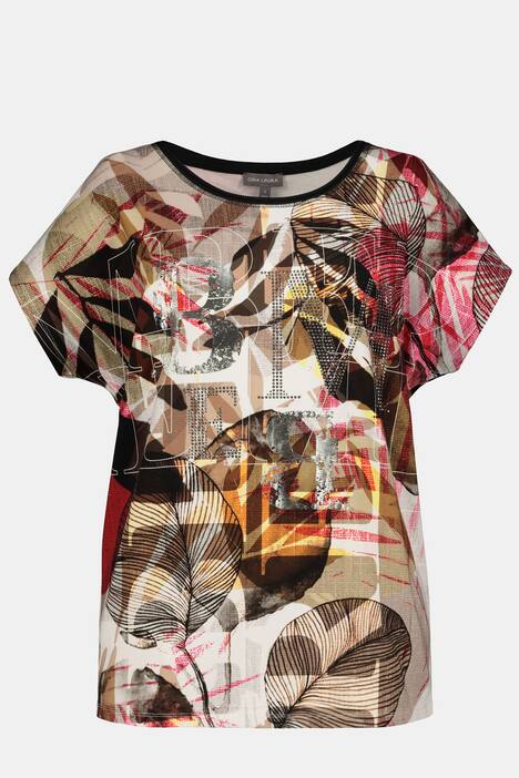 Shirt Identity, extra weit, Rundhals, Halbarm