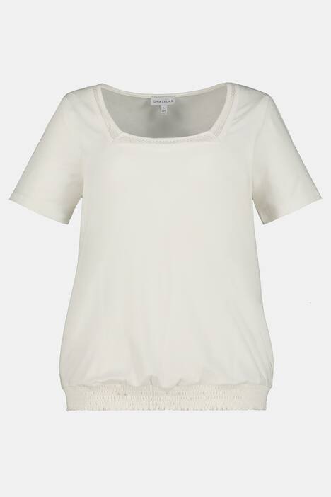 Shirt Identity, Carree Ausschnitt, Halbarm