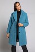 Manteau en Teddy, col à revers, doublure, poches
