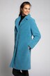 Manteau en Teddy, col à revers, doublure, poches