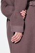 Peignoir, col châle, ceinture, tissu gaufré, manches longues