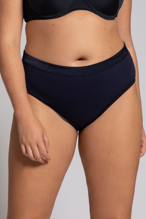 Slips, 3er-Pack, Satin-Blenden