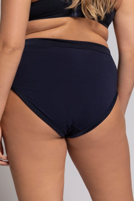 Slips, 3er-Pack, Satin-Blenden