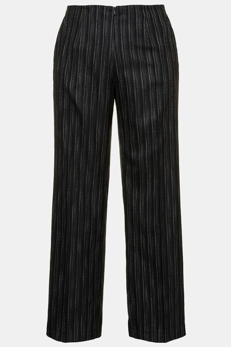 Stripe Wide Leg Marlene Fit Stretch Pants