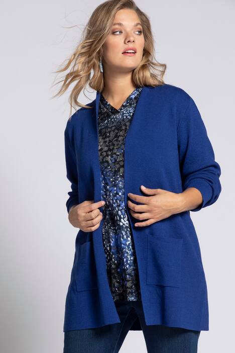 Strickjacke, Rippstrick, Langarm, selection