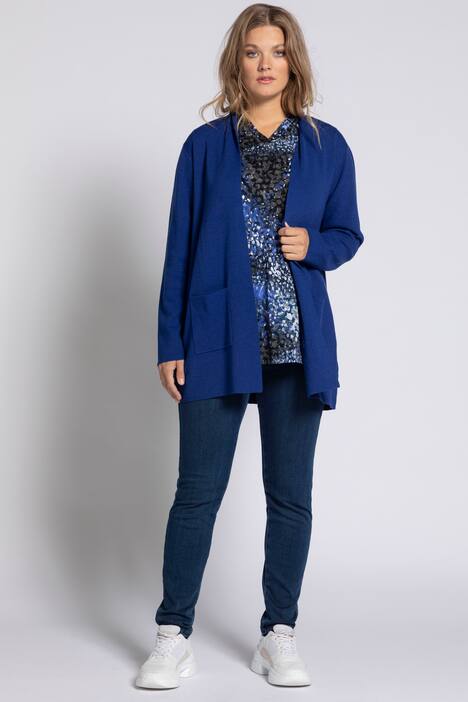 Strickjacke, Rippstrick, Langarm, selection