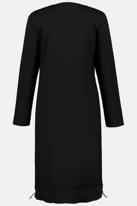 Kleid, Punto-di-Roma, verstellbarer Saum, selection