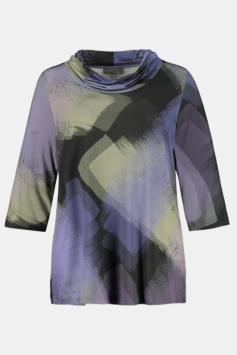 Slinkyshirt, Grafik-Design, Unikat-Look, 3/4-Ärmel, selection