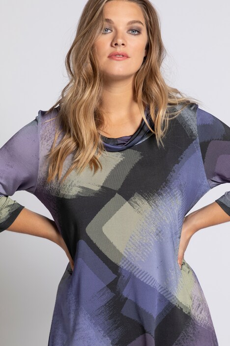 Slinkyshirt, Grafik-Design, Unikat-Look, 3/4-Ärmel, selection