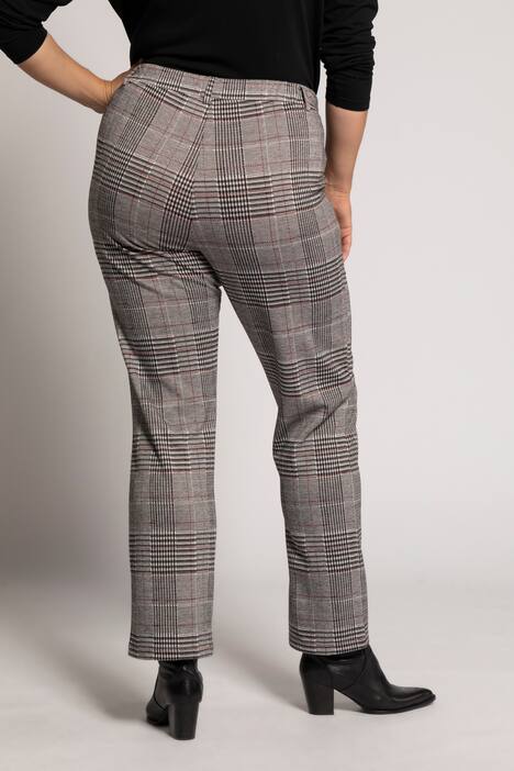 Business-Hose Ruby, Karomuster, gerades Bein