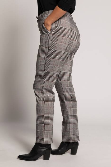Business-Hose Ruby, Karomuster, gerades Bein