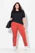 Jegging en coton bio. Coupe ajustée et taille élastique