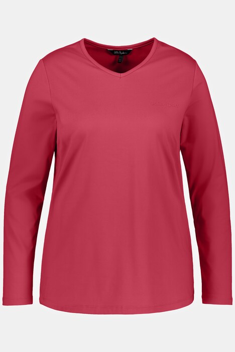 T-shirt technique de ski, avec snood. Sèche rapidement. Manches longues.