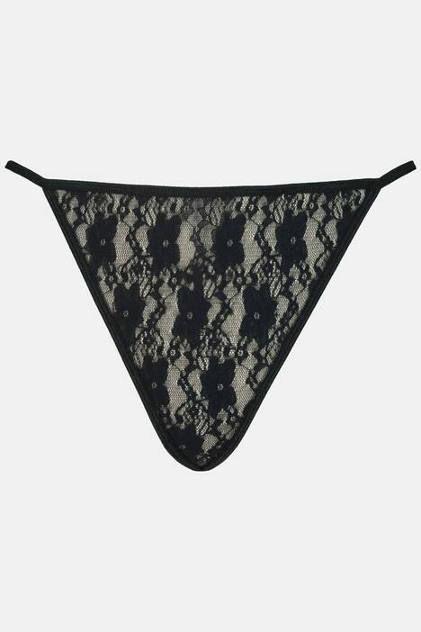 Négligé + string, set de 2 articles, dentelle transparente
