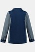 jeansblouse, patch look, oversized, lange mouwen